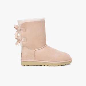 Ugg Bailey Bow II Twinkle Women Classic Boots Pink (9408XPGOK)